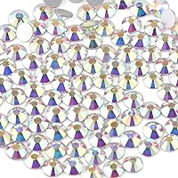 Vista 34 de Beadsland Gemas redondas de cristal para decoración de uñas y arreglos artesanales (0.05 a 0.34 pulgadas)