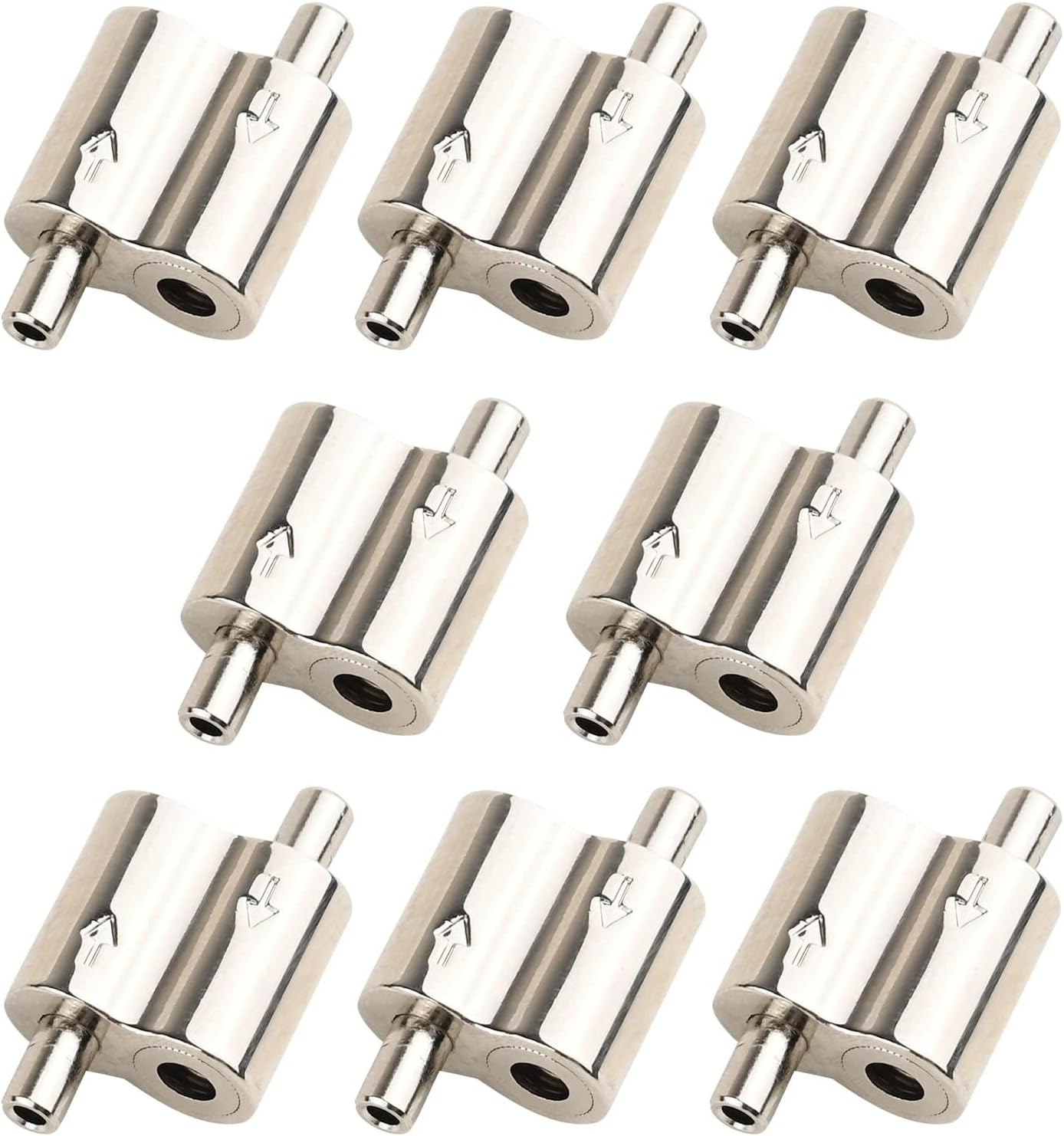 8 PCS M3 Wire Rope Cable Clamp