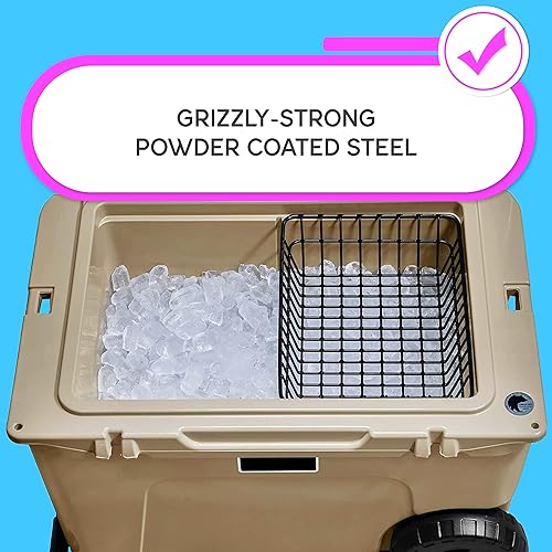 Miniatura 7 de 2 cestas más frías y 1 divisor de bolsa de hielo para YETI Tundra Haul paquete de accesorios