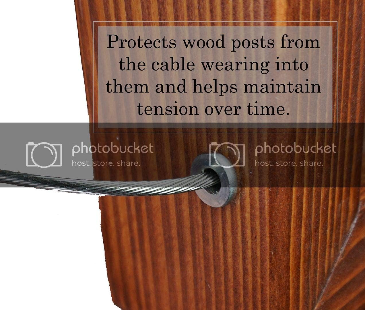 Up To 40% OFF VistaView CableTec - Cable Railing Stainless Steel Protector Sleeves for Wood and Composite Posts for 1/8, 5/32 or 3/16 Cables (Lot of 250)