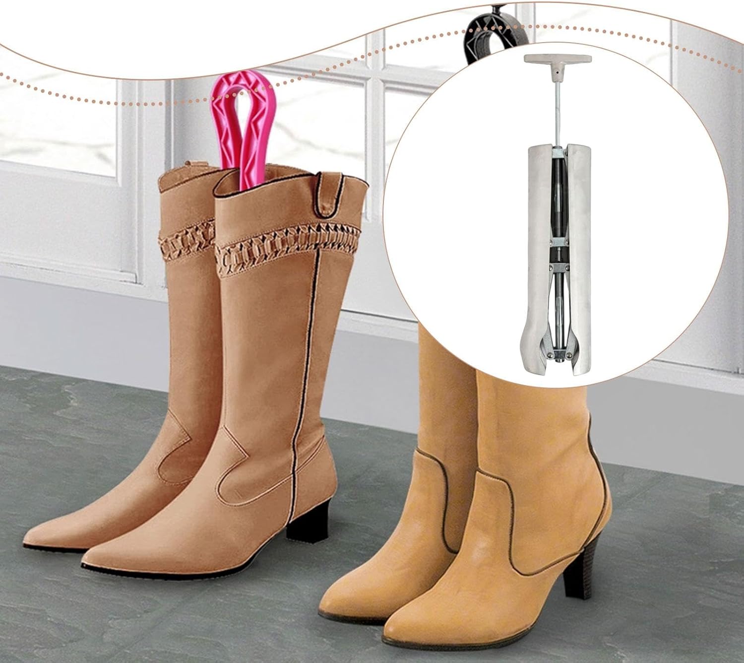 Shoe Stretcher for Men Women Shoe Widener Boot Support Rack Practical Shoes Tree