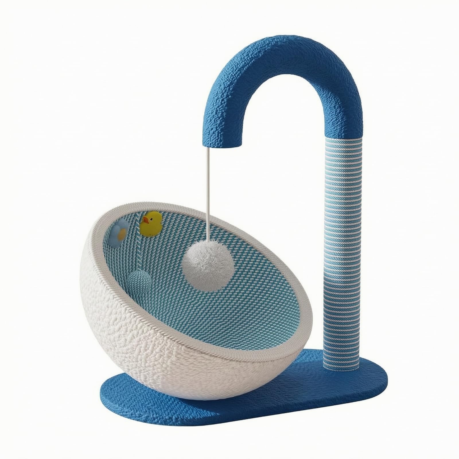 Gralara Cat Post Panier Robuste | Poteau, Cat Post Plateforme, Multiniveau, pr lon, Chambre