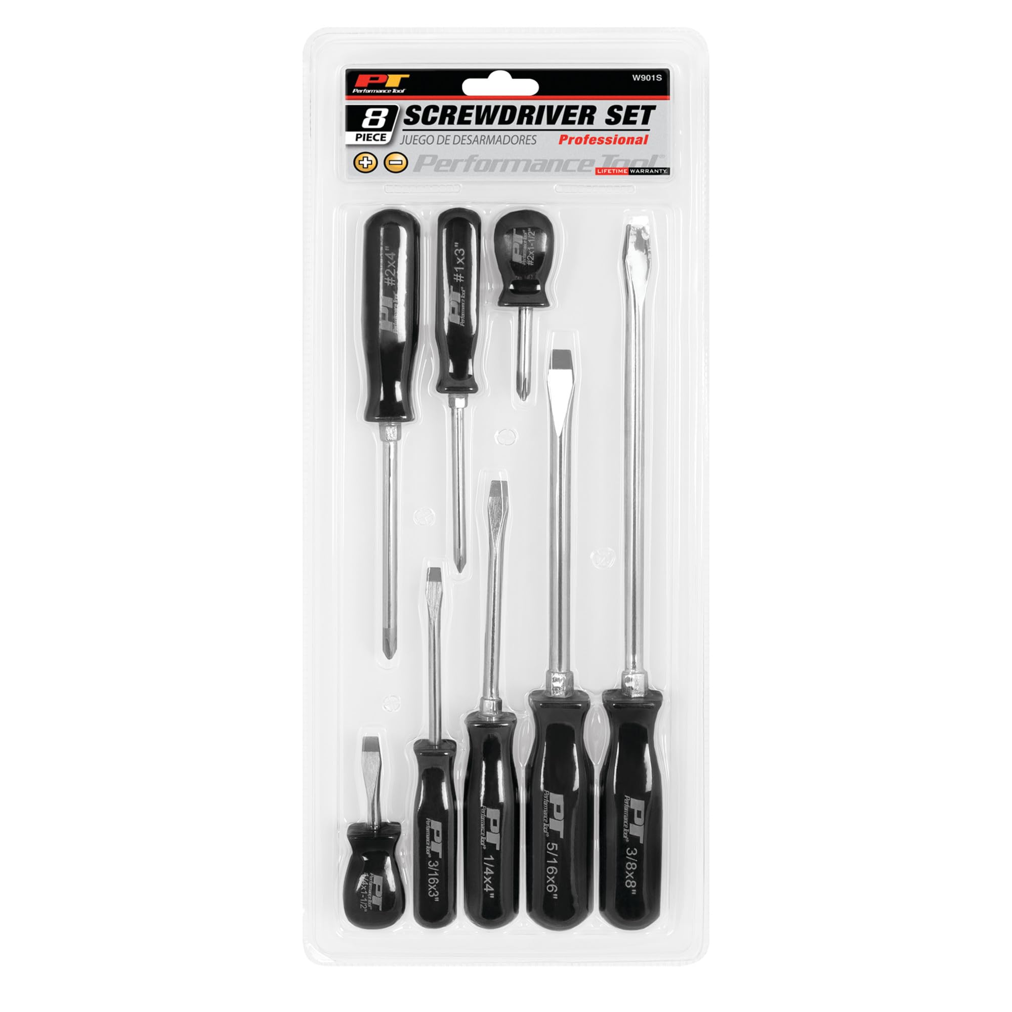 Rendimiento herramienta destornillador Set, W901S
