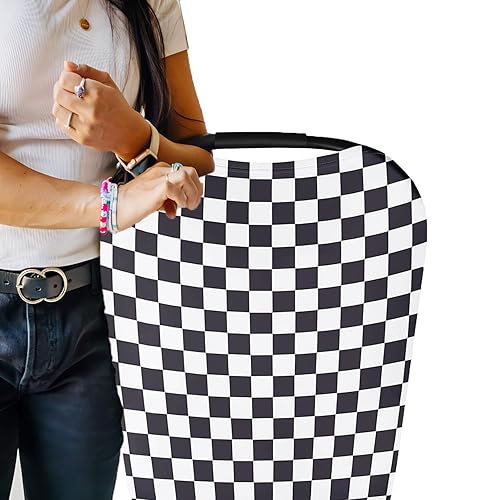 Miniatura 4 de Little Jump Funda multiusos para asiento de automóvil para bebé, funda de lactancia transpirable, toldo de asiento de coche de alta elasticidad,