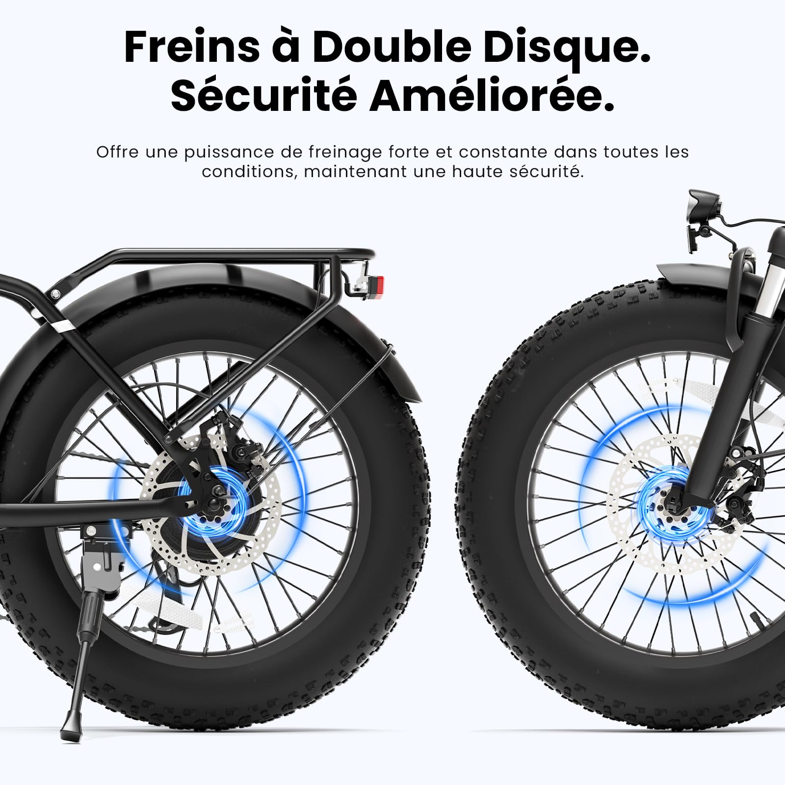 Touroll S3/S3 Pro Vélo Électrique Fat Bike Pliable, Pneus 20"x3.0" Tout Terrain, Grande Autonomie 195KM/ 65KM, 7 Vitesses, VTC E-Bike pour Adulte, Idéal pour Les Longs trajets et Les Voyages