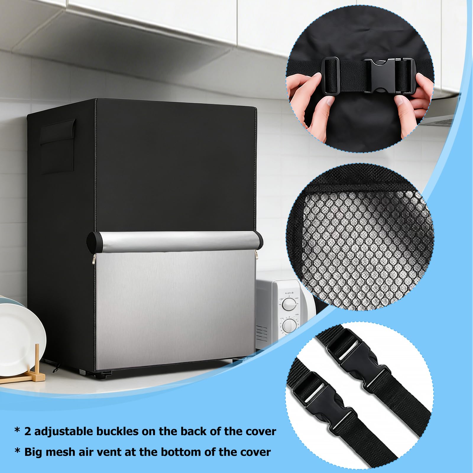 Amazon.co.jp: Dalema (ダレマ) 屋外用冷蔵庫カバー 600D 高耐久 100