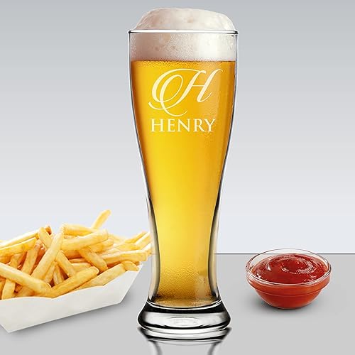 My Personal Memories Vaso de cerveza Pilsner personalizable de 16 onzas My Personal Memories Vaso de cerveza Pilsner personalizable de 16 onzas