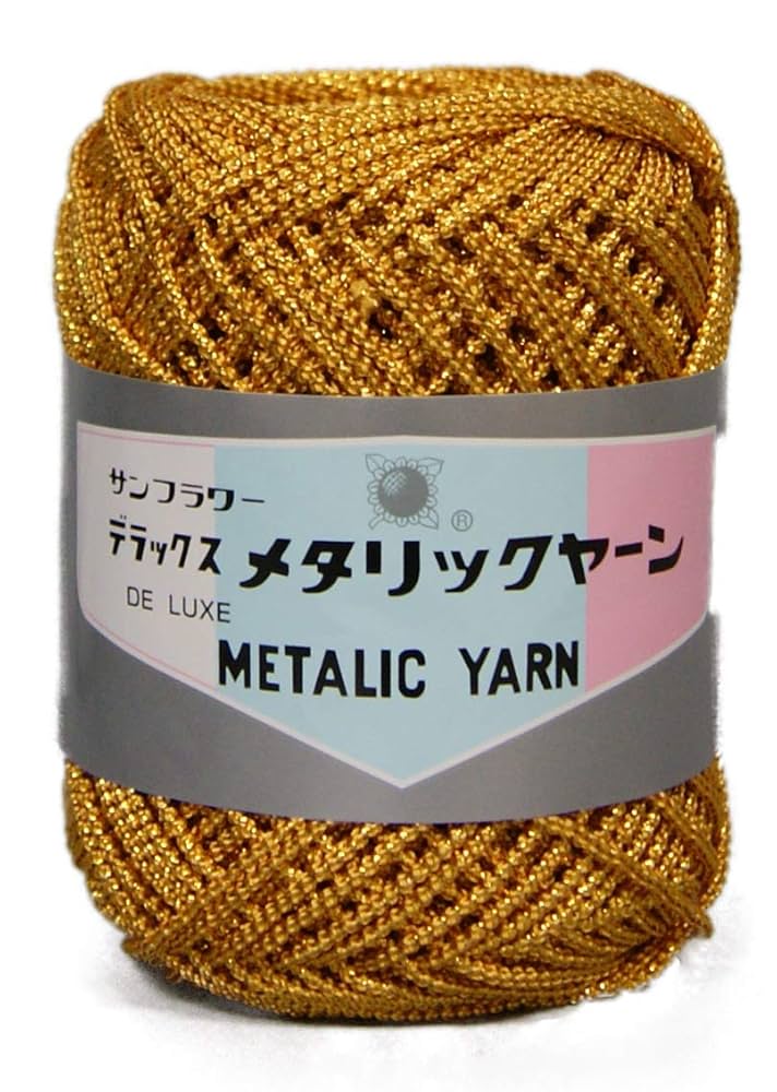 オ*ヤ様 激レア美品　CALORIFIXNo60 Sunflower 　ビンテー Amazon | サンフラワーメタリックヤーン手芸糸 COL 28 | 毛糸 通販