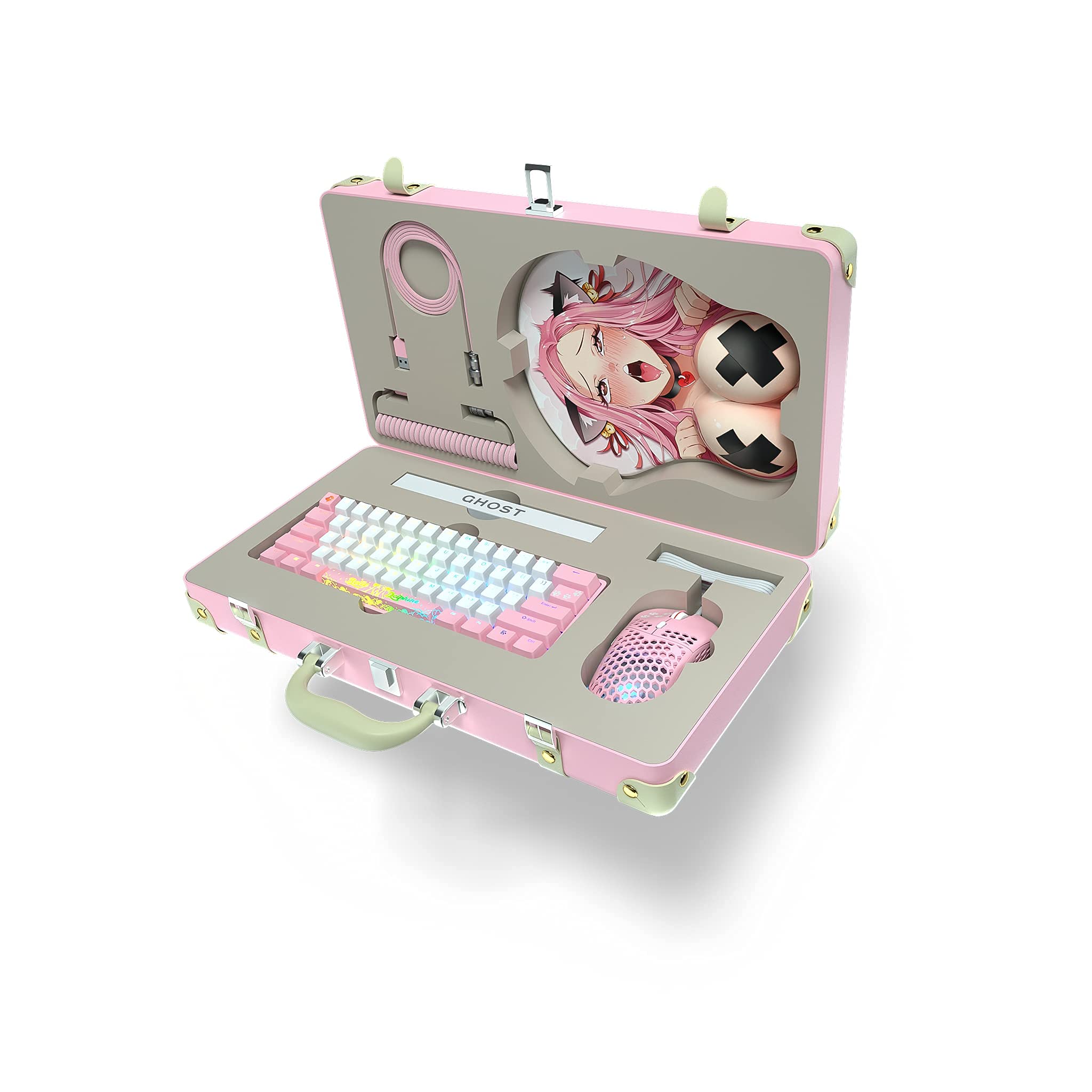 Ghost A1 Belle Delphine Combo Limited Edition A1 Keyboard 100 | Desertcart  Guyana