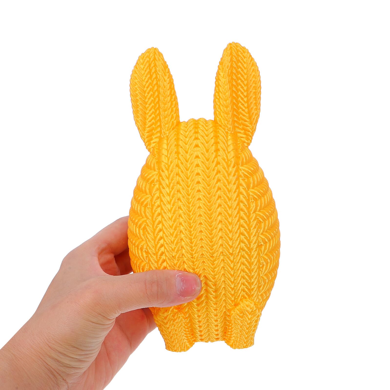 Uova di Pasqua Orecchie da Coniglio Riempibili in Plastica Pla, Scatole Bomboniere per Feste e Premi in Classe, Decorazioni Pasquali Fai da Te per Caccia alle Uova e Confezioni