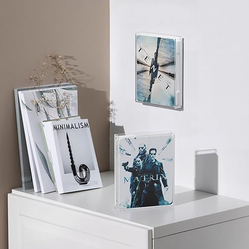 Miniatura 2 de Funda protectora de acrílico Steelbook, protectores de caja de Steelbook, compatible con 4K UHD, Blu-Ray, video de flecha con funda deslizante