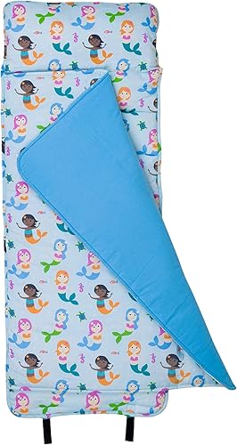Wildkin Original - Alfombrilla para siesta con almohada para niños y niñas