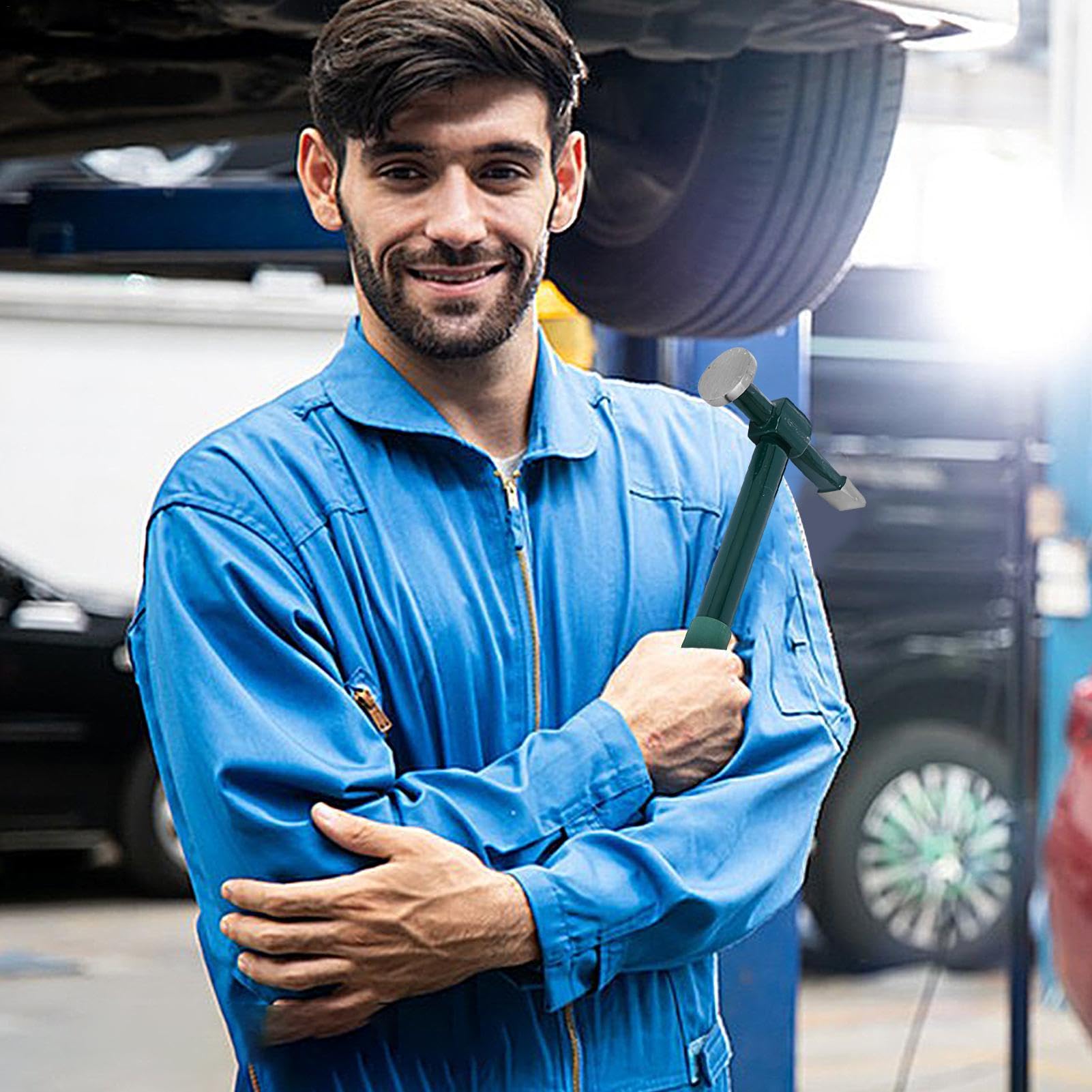 Martello per lamiera per auto, Martelli per carrozzeria automobilistica | Martello per ammaccature auto | Strumenti per la riparazione di ammaccature Martello automatico in acciaio, utensili
