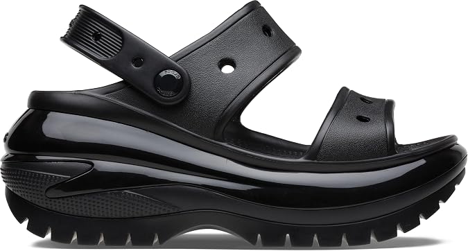 Crocs Classic Mega Crush Sandals | Platform Sandals Heeled Sandals Unisex-adult