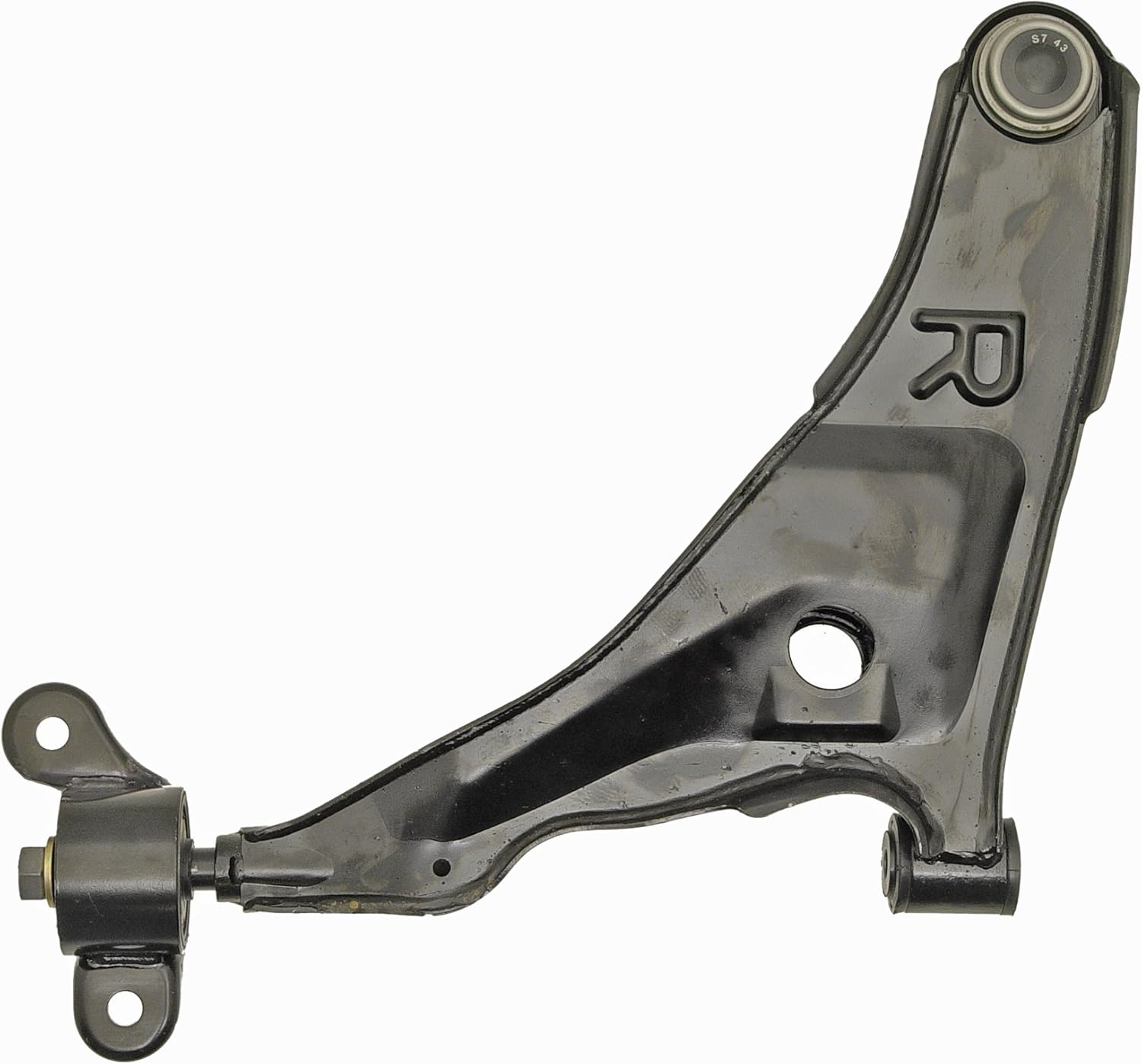 Dorman 520-538 Front Passenger Side Lower Suspension Control Arm and Ball Joint Assembly Compatible with Select Chrysler / Dodge / Mitsubishi Models