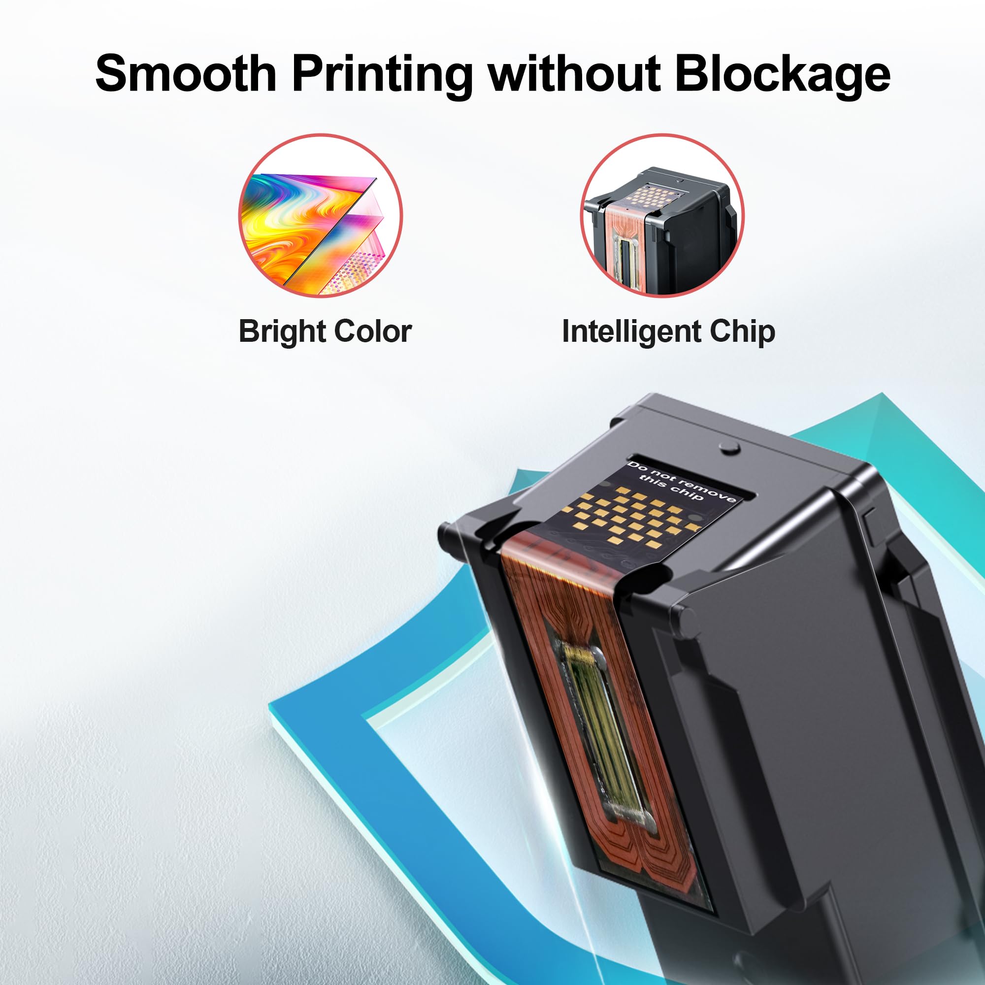 On_ink 15  WEKVA Encre for Canon 245 246 XL - Black Ink Cartridges