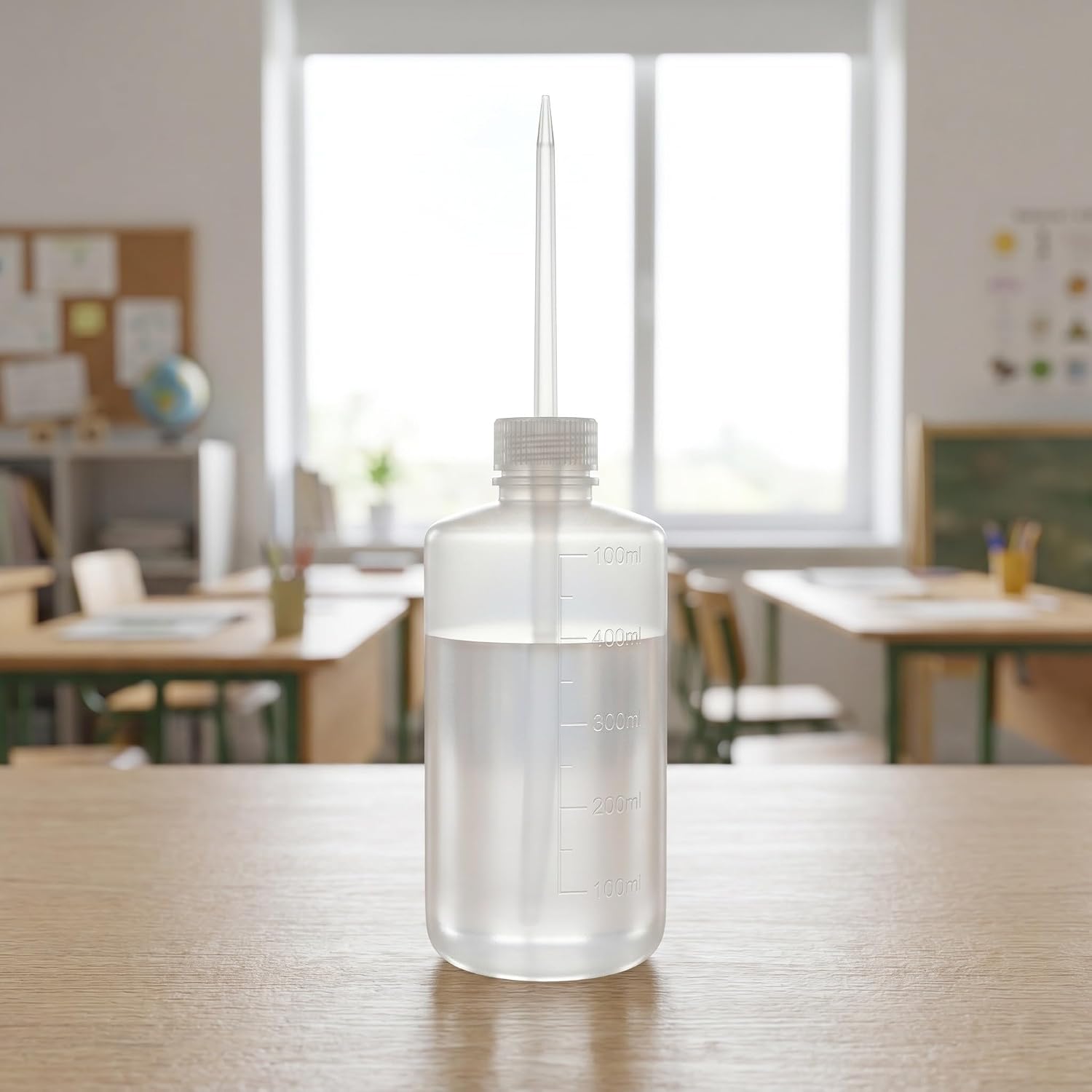 Ml Plastic Wash Bottle for Accurate Dosage with Narrow Mouth and Needle Tip 6pcs Responsive Squeeze Mechanism Lab Wash Bottle for Cleaning Electronics and Craft Projects