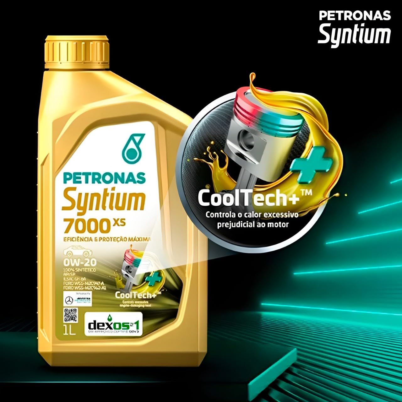 Oleo Petronas Syntium 7000xs 0w20 Sintetico API SP Ilsac GF-6A