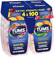 Vista 3 de TUMS 750mg Carbonato de Calcio 4X100 Tabletas Set
