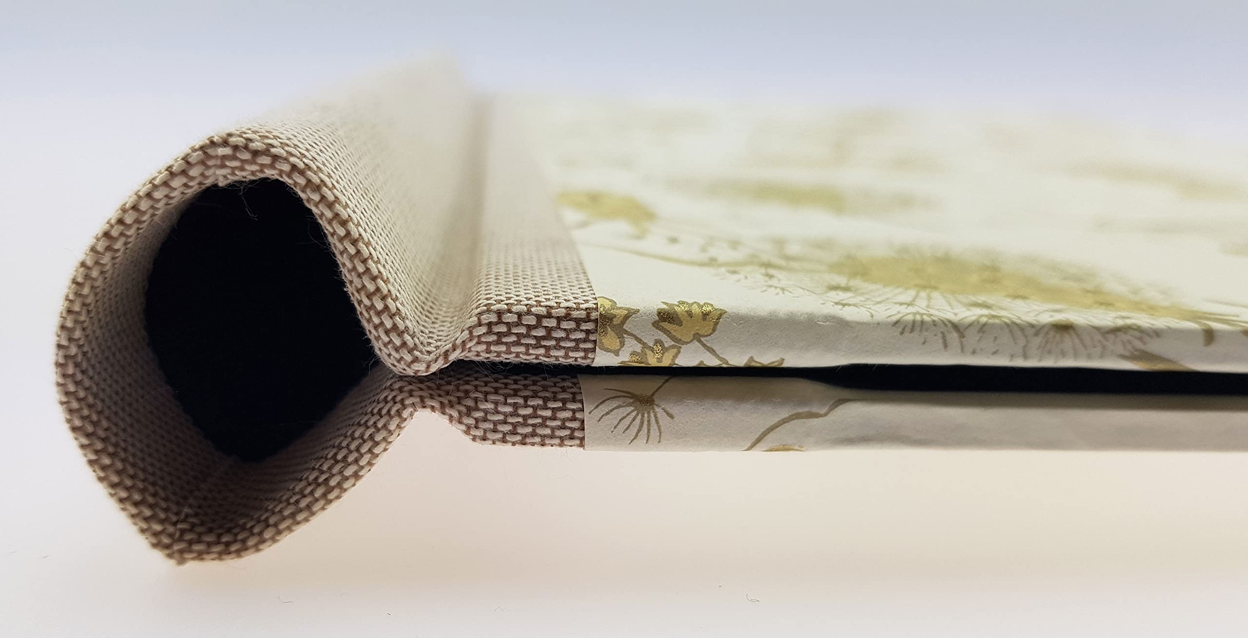 Klemmbinder Löwenzahn Naturleinen, A4, 22,5 x 30,8 cm