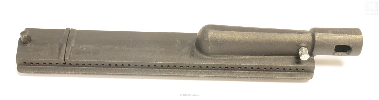 Music City Metals 23301 Cast Iron Burner Replacement for Select Gas Grill Models by Aussie, Bull and Others
