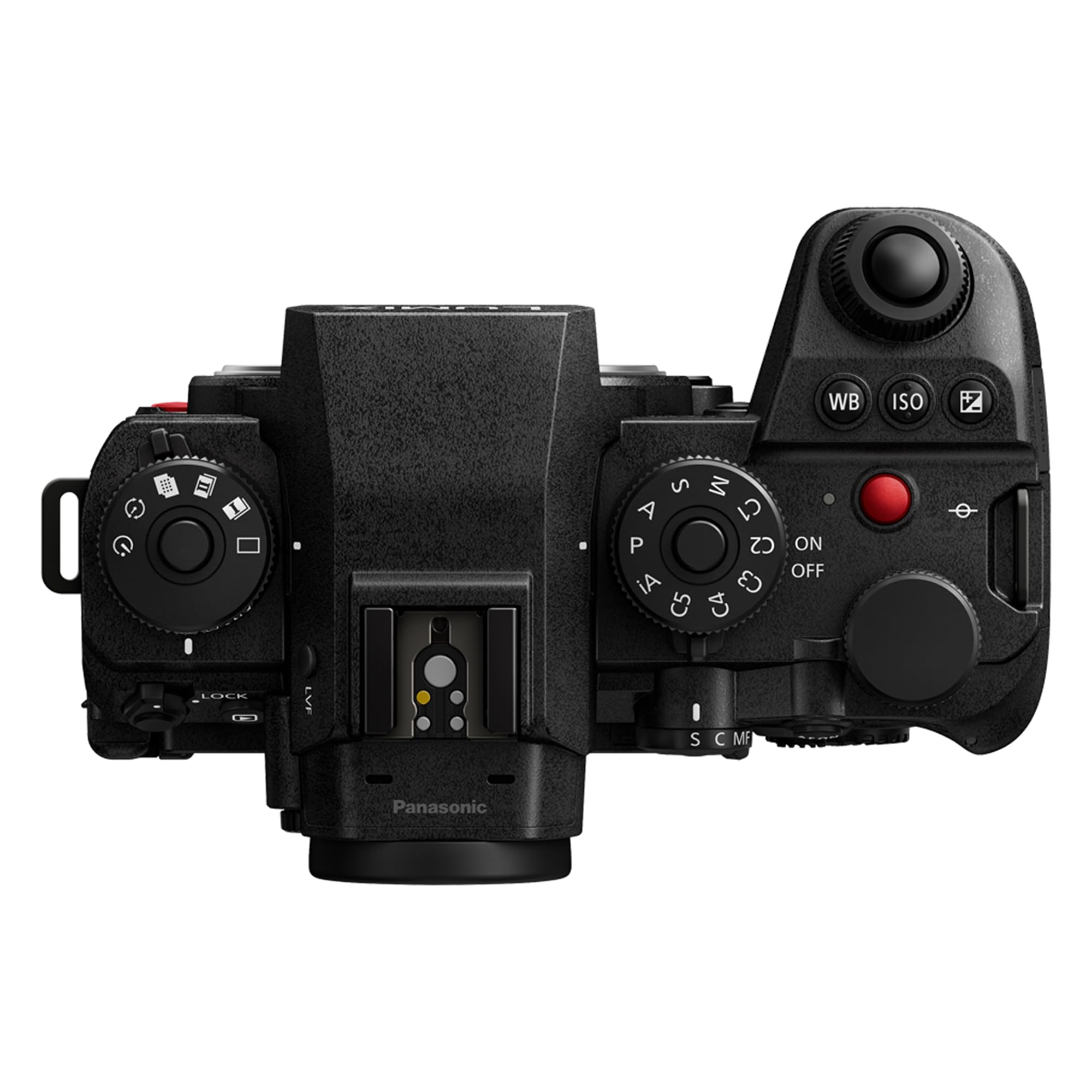 Panasonic LUMIX DC-S1M2E | Pełnoklatkowy aparat bezlusterkowy, 24MP, 4K 120p, 5.1K 60p Open Gate, ProRes RAW, fazowy Hybrydowy AF, L-Mount, sam korpus, czarny