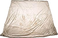 Vista 3 de Petique Manta de terciopelo para mascotas, súper suave para gatos y perros, felpa de poliéster de doble cara, bonito diseño de huellas de patas