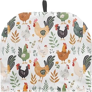 Cute Chicken Insulated Teapot Cozy Waterproof Tea Pot Cover Dust Cover Dome Shaped Large Tea Cosy for Teapot Decorative Anti-scaldTeapot Cover
