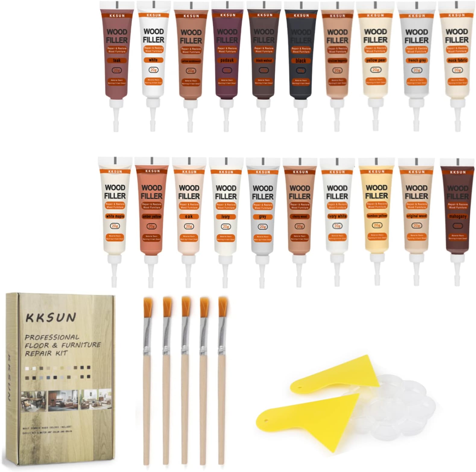 Holz Reparaturset Holz-Reparatur-Set Arbeitsplatte Laminat (Neu (gem&auml;ss Beschreibung)) In