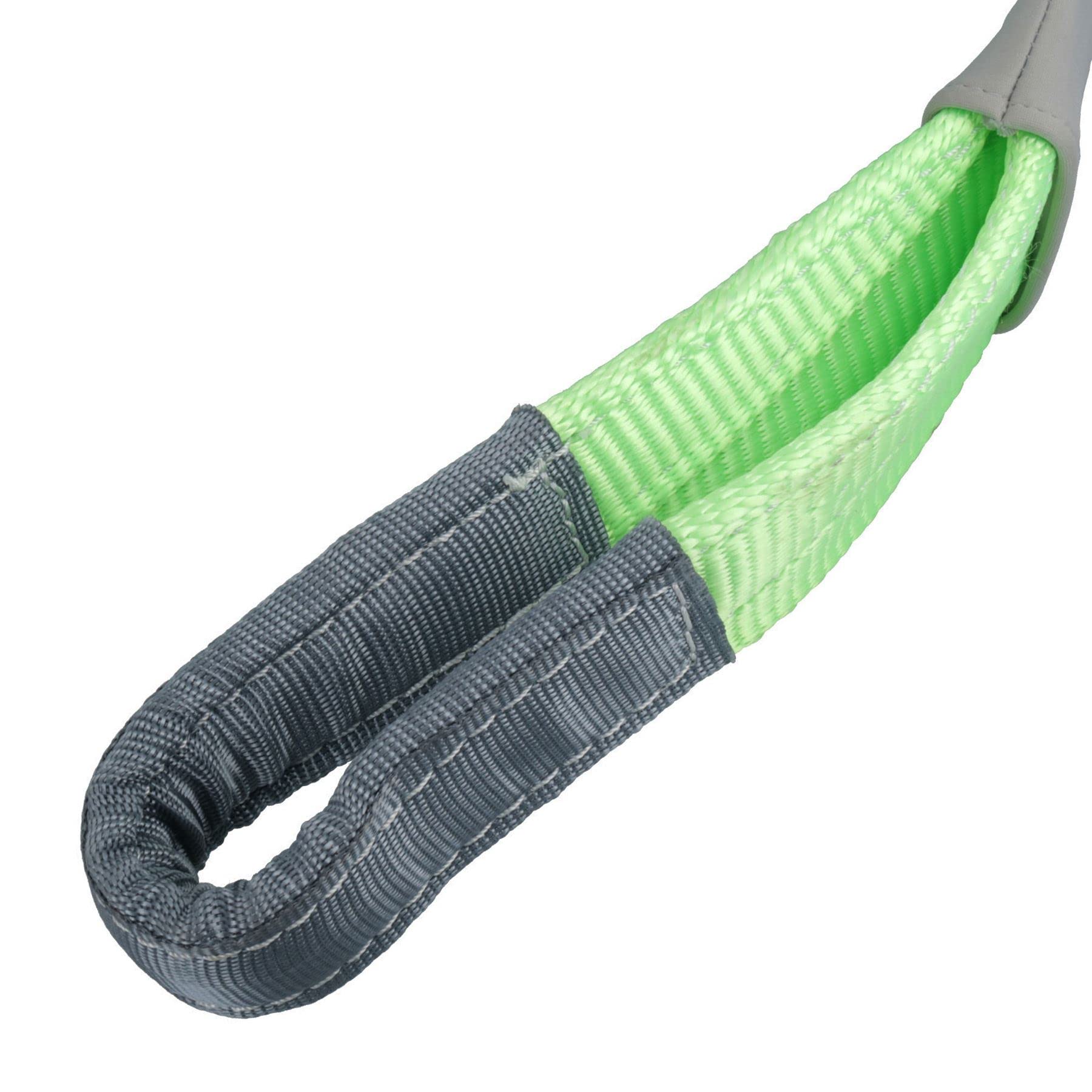 AB Tools Baumstammschutz, Bergungsgurt, Abschleppschlinge, 3 m, 12 Tonnen, Grün