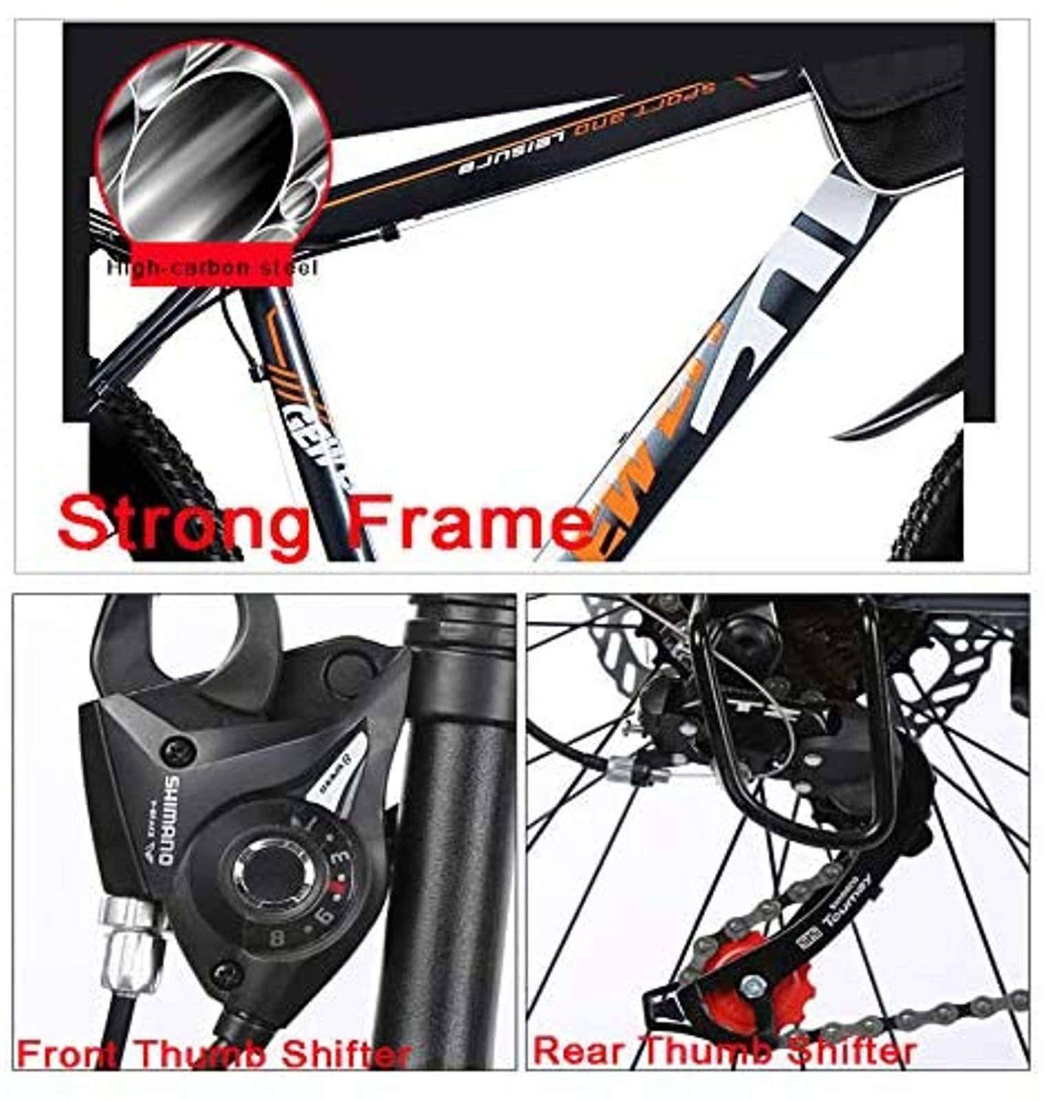 エコプラス小倉南店】DEUTS CHLIHM マウンテンバイク MTB ブラック 24