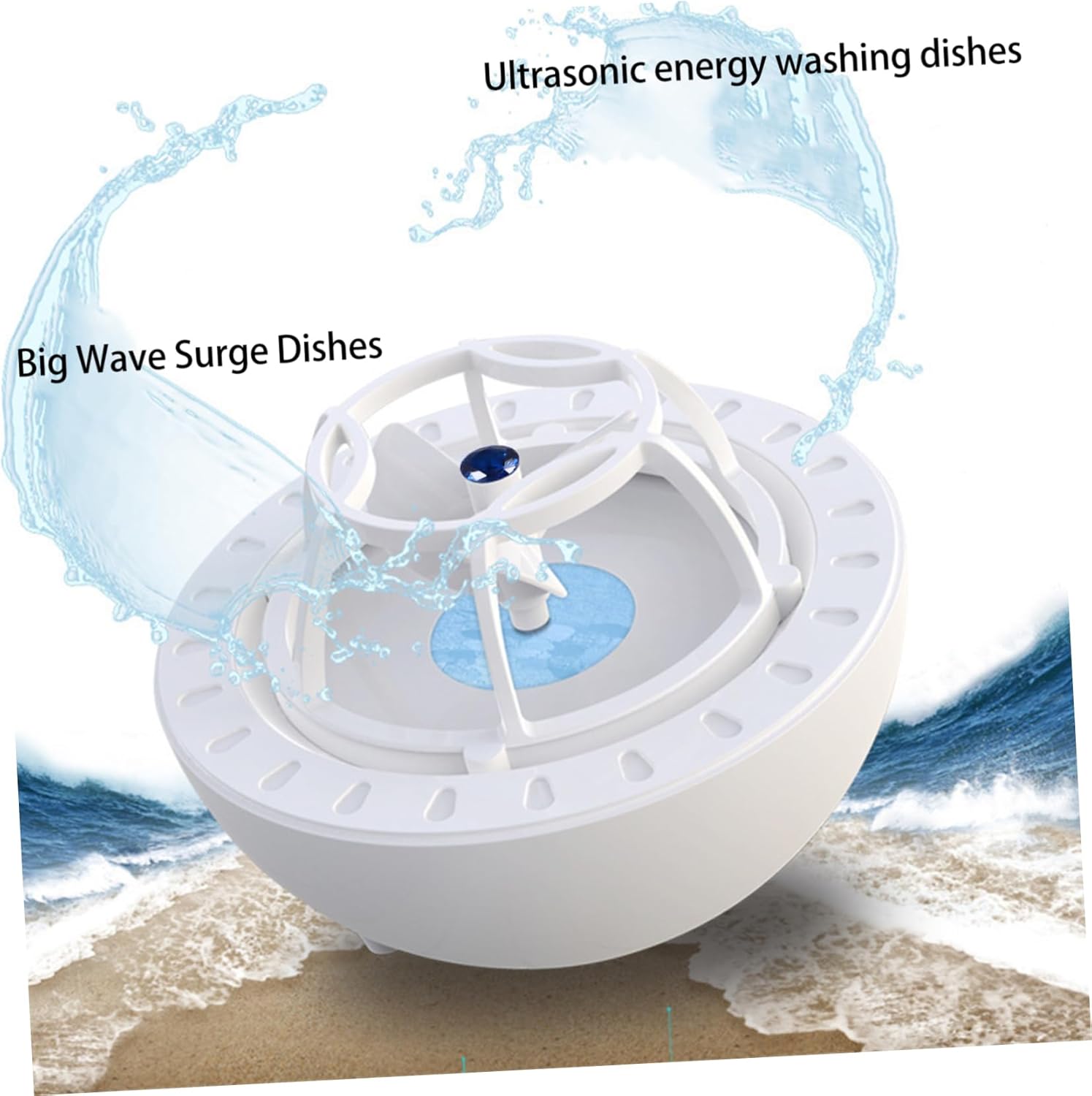 Portable Ultrasonic Small Dishwasher Usb Powered Compact Design for Travel Kitchen and Home Use Efficient Water and Energy Saving Dishwasher Cleaner