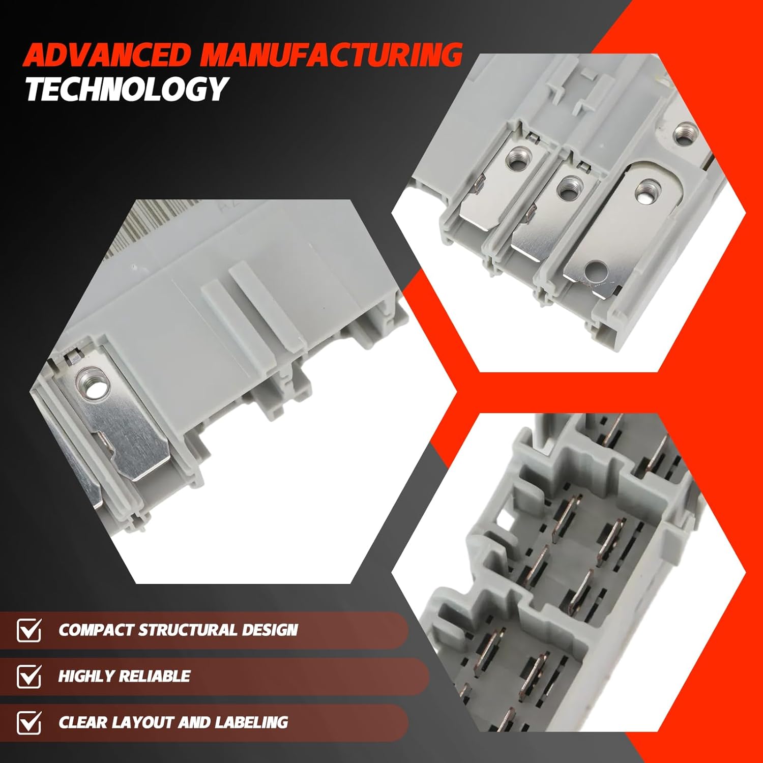 82620-30170 8262030170 Fusible Link Block Assembly, Right Side Under Hood Fuse & Relay Box, Compatible with 2006-2015 Lexus IS250 IS350, 2006-2011 Lexus GS300 GS350 GS430 GS460