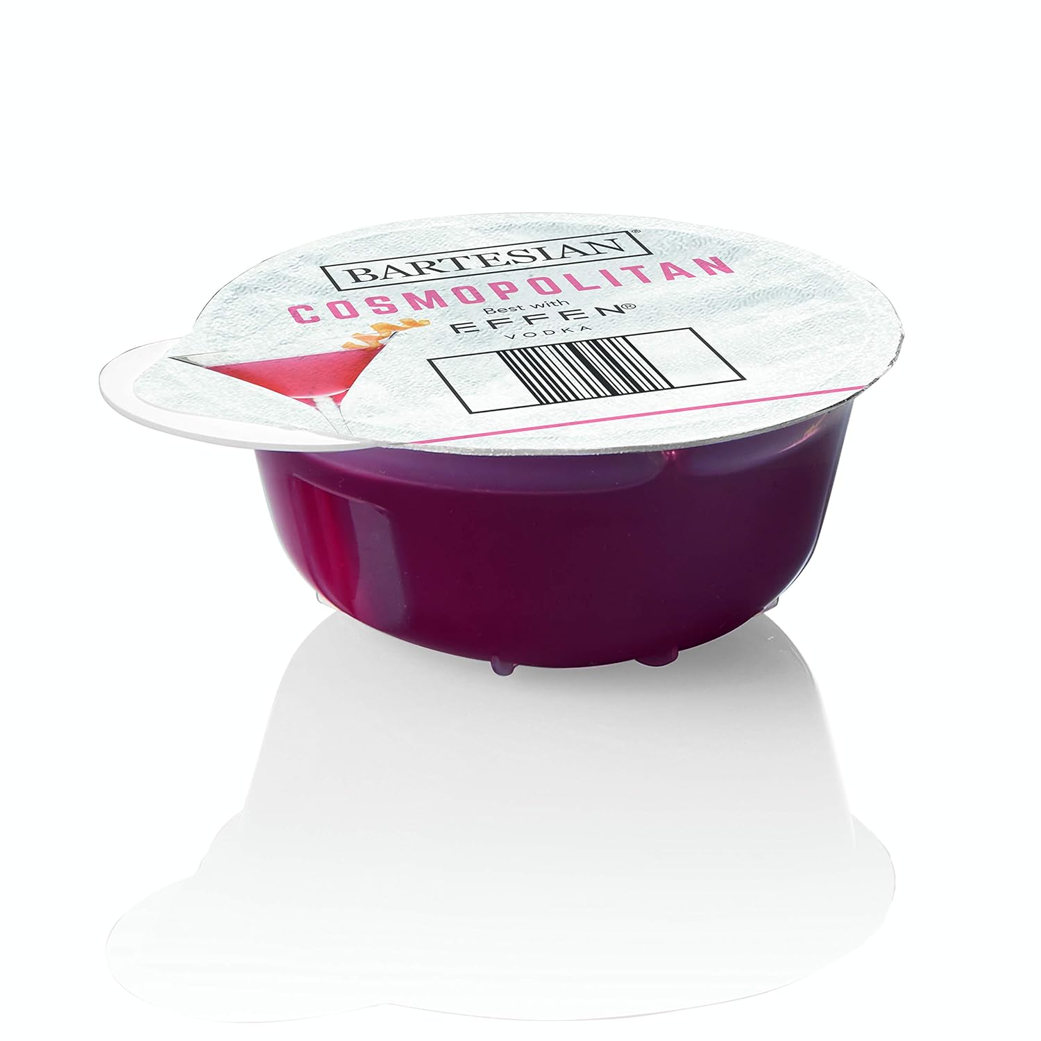 Bartesian Cosmopolitan Cocktail Mixer Capsules, Pack of 8 Cocktail Capsules, for Bartesian Premium Cocktail Maker (55419)