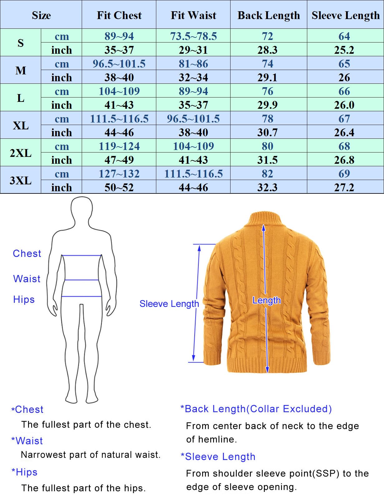 PJ PAUL JONES Cardigan da uomo con chiusura a bottoni, motivo a treccia, con colletto alto a coste, per autunno e inverno
