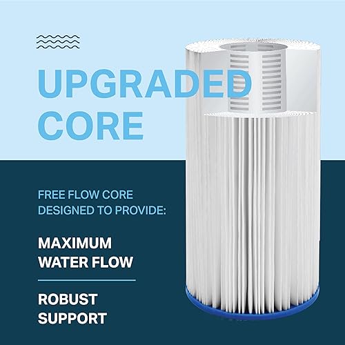 Miniatura 4 de Mist Filtro de repuesto tipo B para piscina, compatible con el cartucho de filtro de piscina Intex 29005E Easy Set, 2 unidades