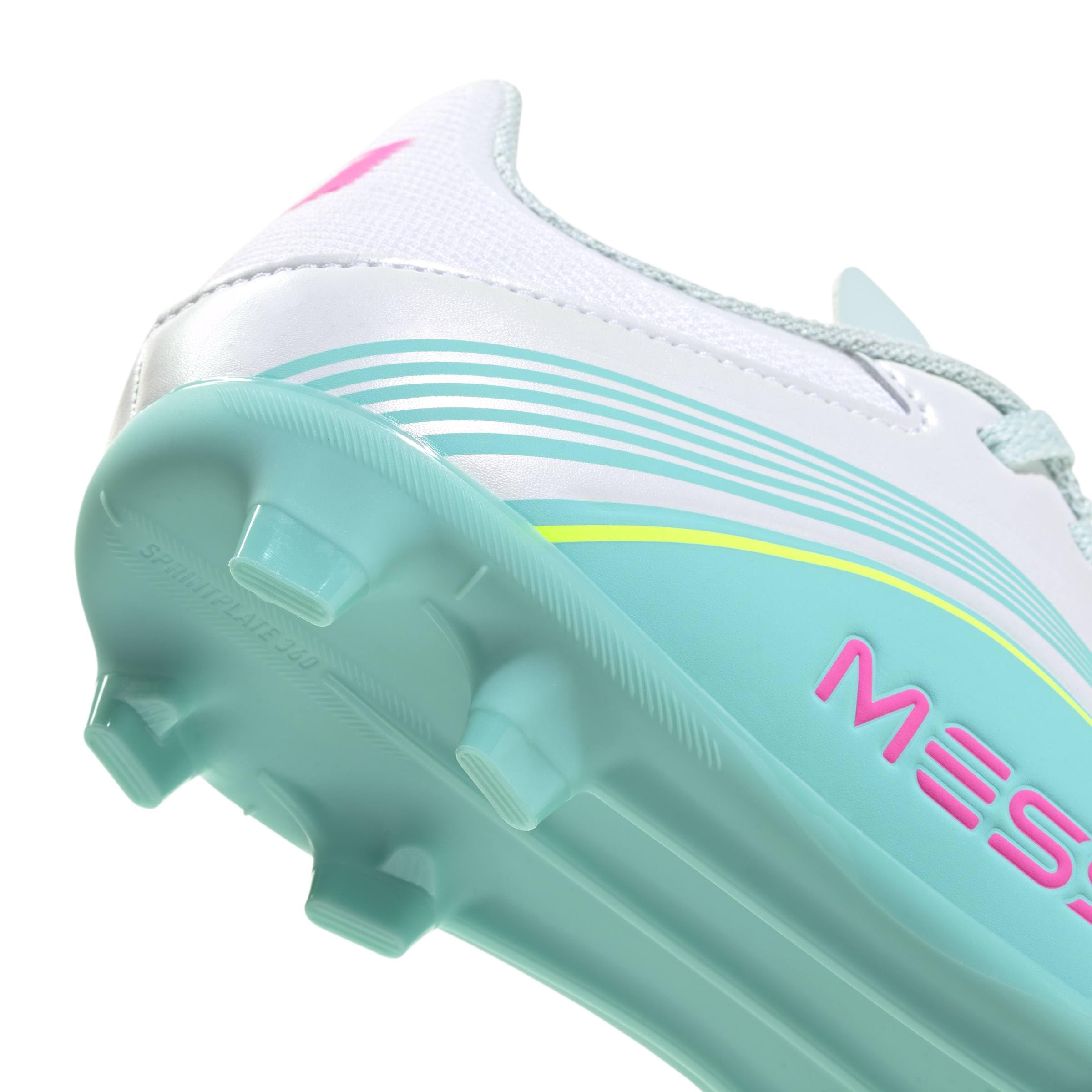 adidas Unisex Kids F50 Messi League Kids Fußballschuh, Feste/gemischte Böden