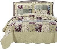 Vista 33 de Helena - Juego de colcha de gran tamaño color burdeos, diseño estampado de lujo, juego de colcha – edredones rellenos – Se adapta a colchones