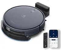 Aspirador de po robo Electrolux conectado automatico varre aspira passa pano ERB44 bivolt azul sensor antiqueda