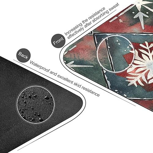 Miniatura 4 de Pattern Pattern Yoga Mat Non Slip Thick Kids Eco Friendly Rubber Workout Foldable Yoga Mat Women Exercise