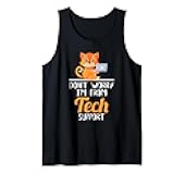 Tech Support Funny Tank Top