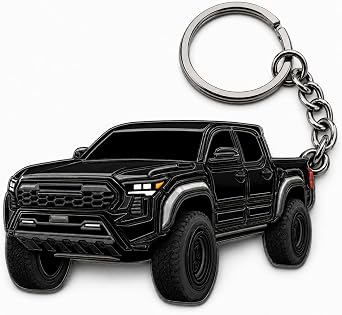 Tacoma Keychain 2026 Tacoma Accessories 2016-2025 mods 4th Gen Cool Key Chain Fob Cover Toy Gift Truck