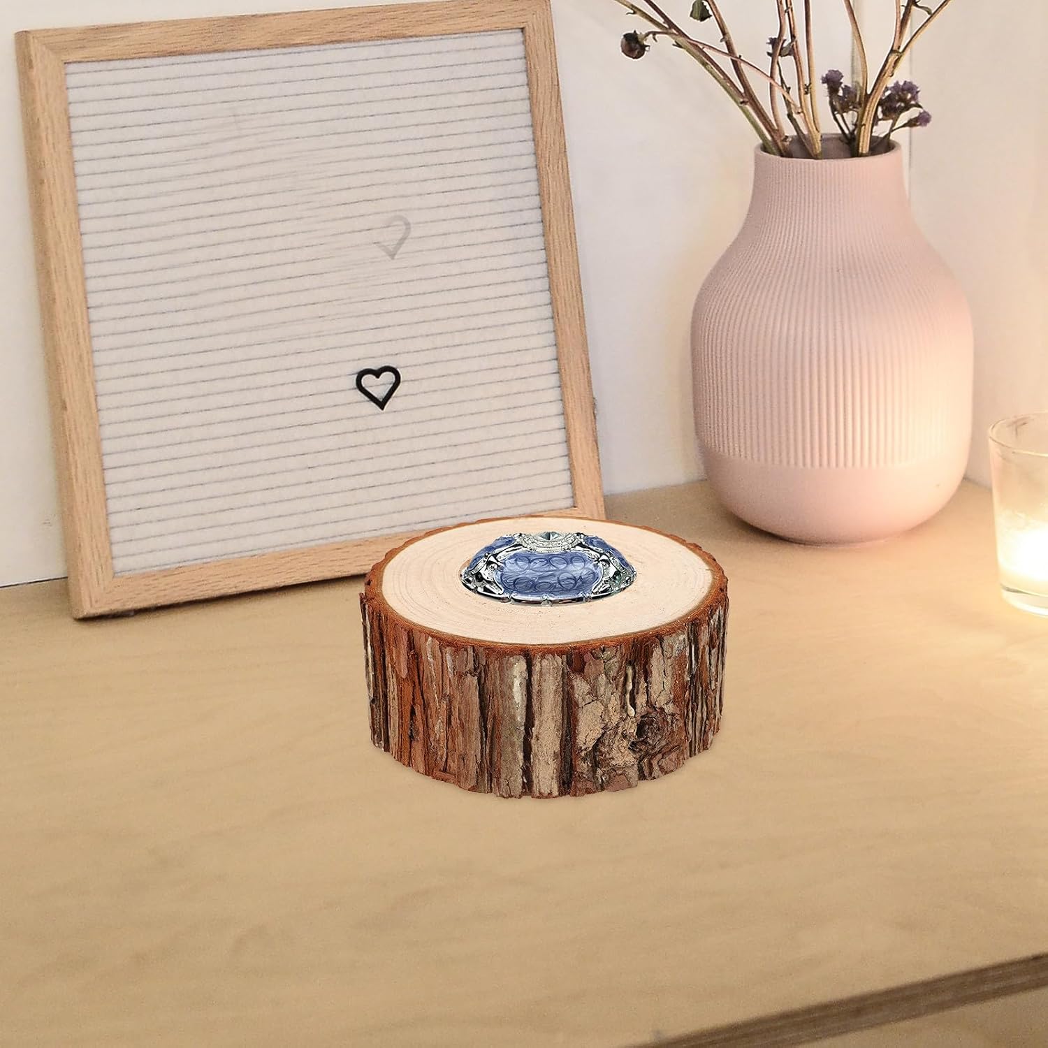 ORFOFE Wooden Music Box Base DIY Accessory for Stable Desktop Display image 5