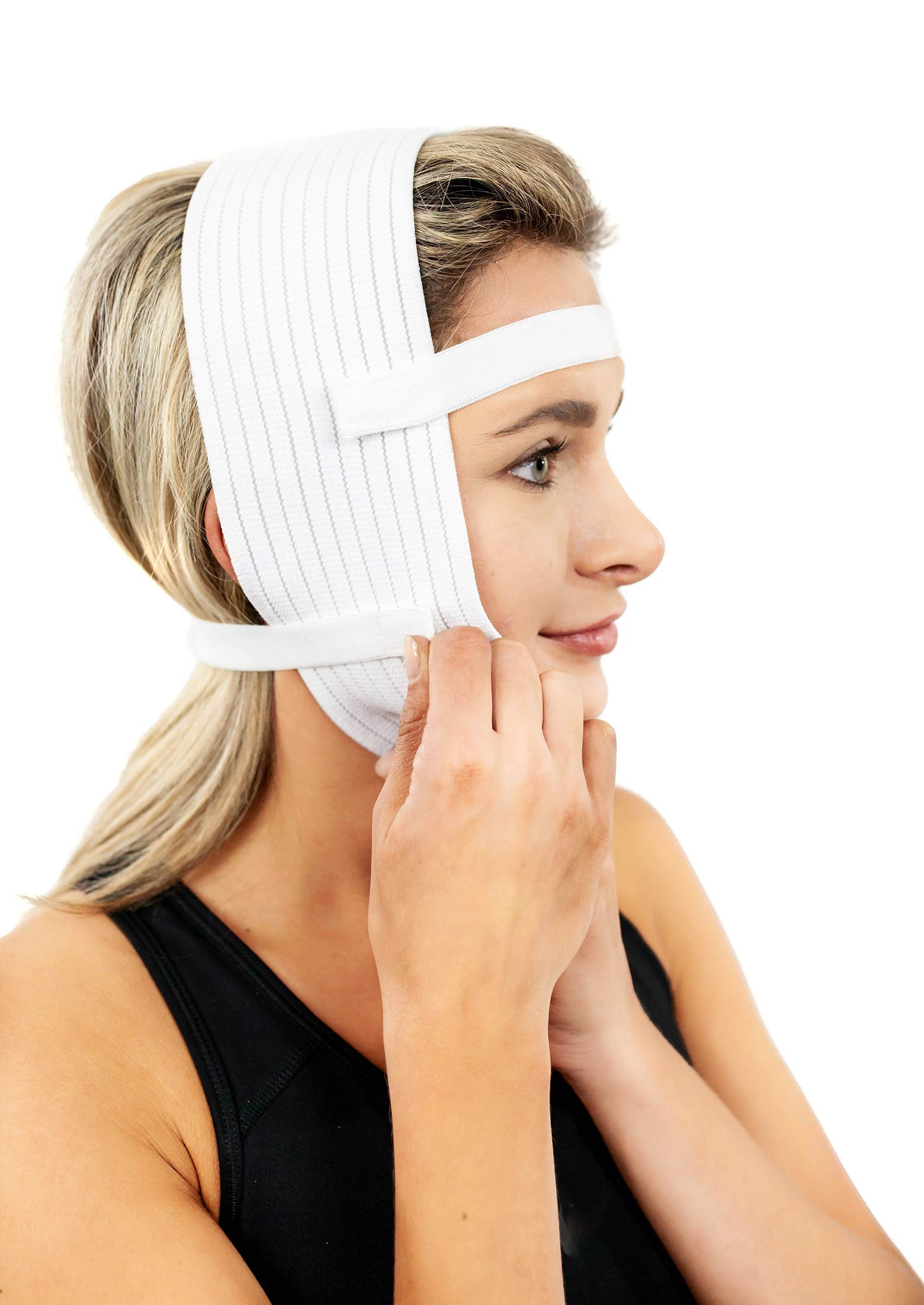 Buy Compression Face Mask, Post Surgery Chin Compression Garment