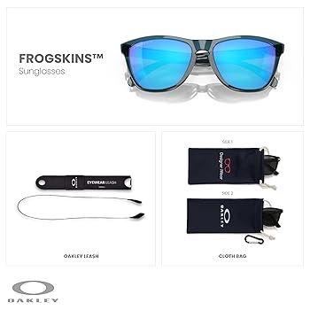 小物 OAKLEY FROGSKINS Amazon.com: Oakley Frogskins OO9013 9013F6 55MM Crystal