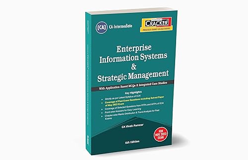Taxmann's CRACKER for Enterprise Information Systems &amp; Strategic Management (Paper 7 | EIS SM) – Covering past exam questions, RTPs/MTPs of ICAI &amp; detailed answers for CA Inter | Nov. 2023 Exam