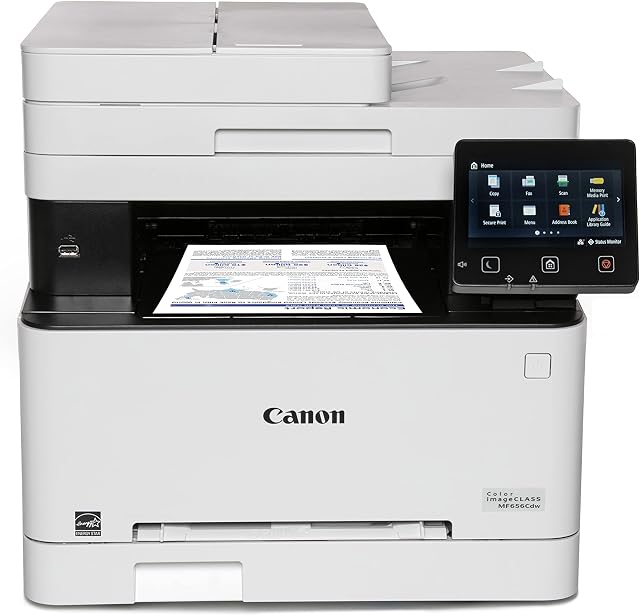 Canon Color imageCLASS MF656Cdw - All in One, Duplex, Wireless Laser Printer with 3 Year Limited Warranty