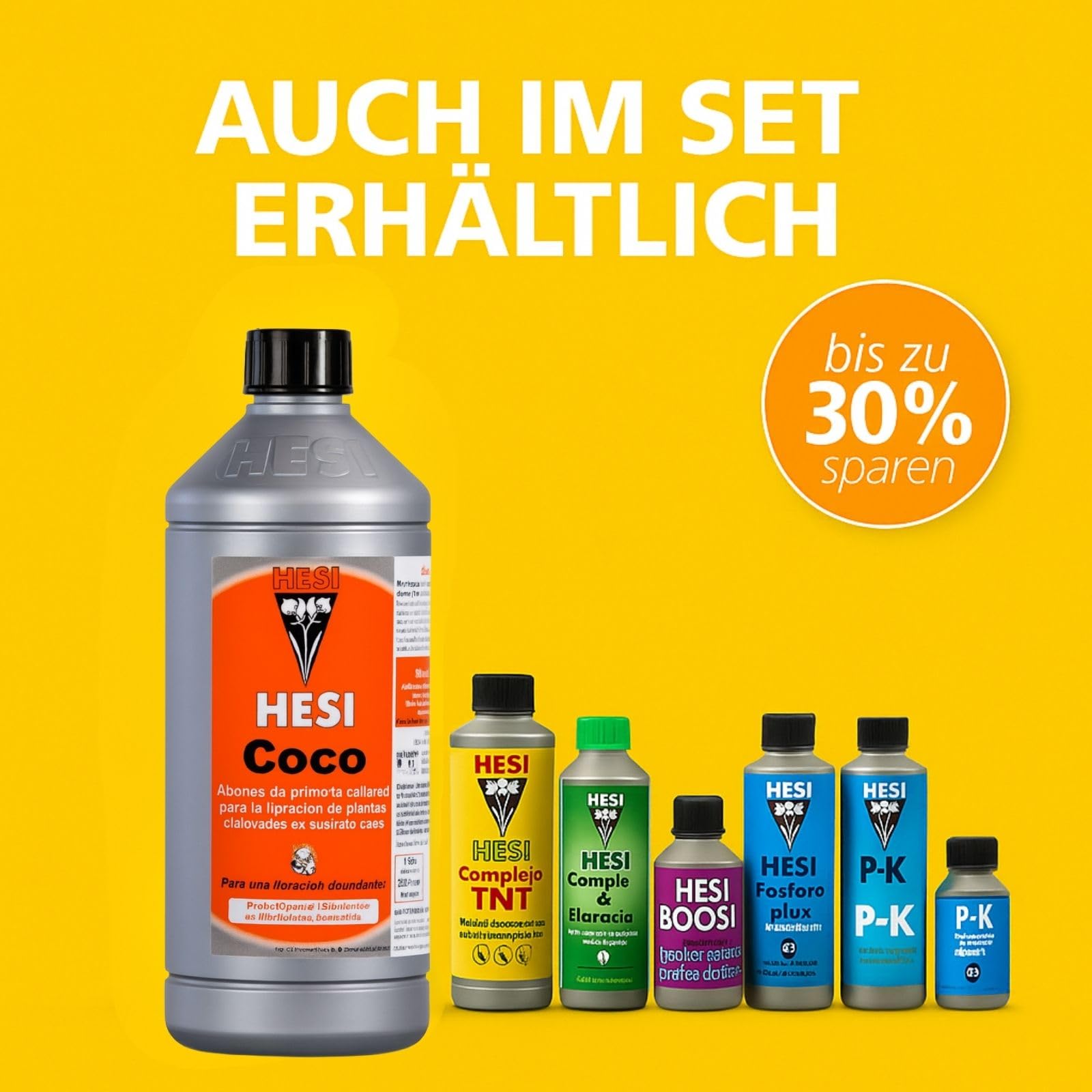 Weedness He-si Coco 5 Liter - Hydro-Kultur Grow Dünger Naturdünger Zimmerpflanzen Bio Flüssig Organischer Blüteboost