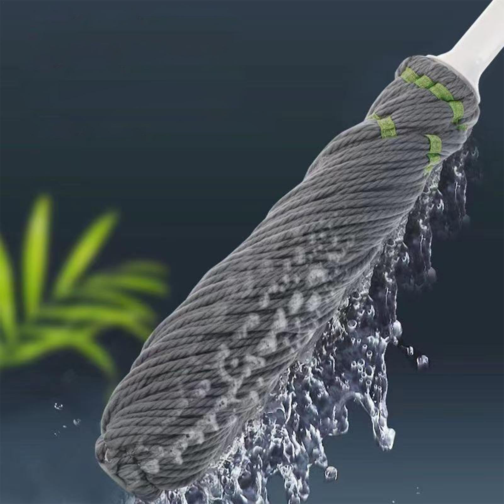 Vadrouille Déshydratée 2 En 1 – Vadrouille De Nettoyage De Sol À Long Manche | Vadrouille Nettoyante À Manche Rotatif À 360° | Vadrouille De Nettoyage Humide Et Sec | Vadrouille De