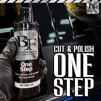 Blackfire Pro Detailers Choice | All-in-One Paint Correction & Sealant | Swirl Remover, Polish & Long-Lasting Protection | BF-900-16 | 16 Oz